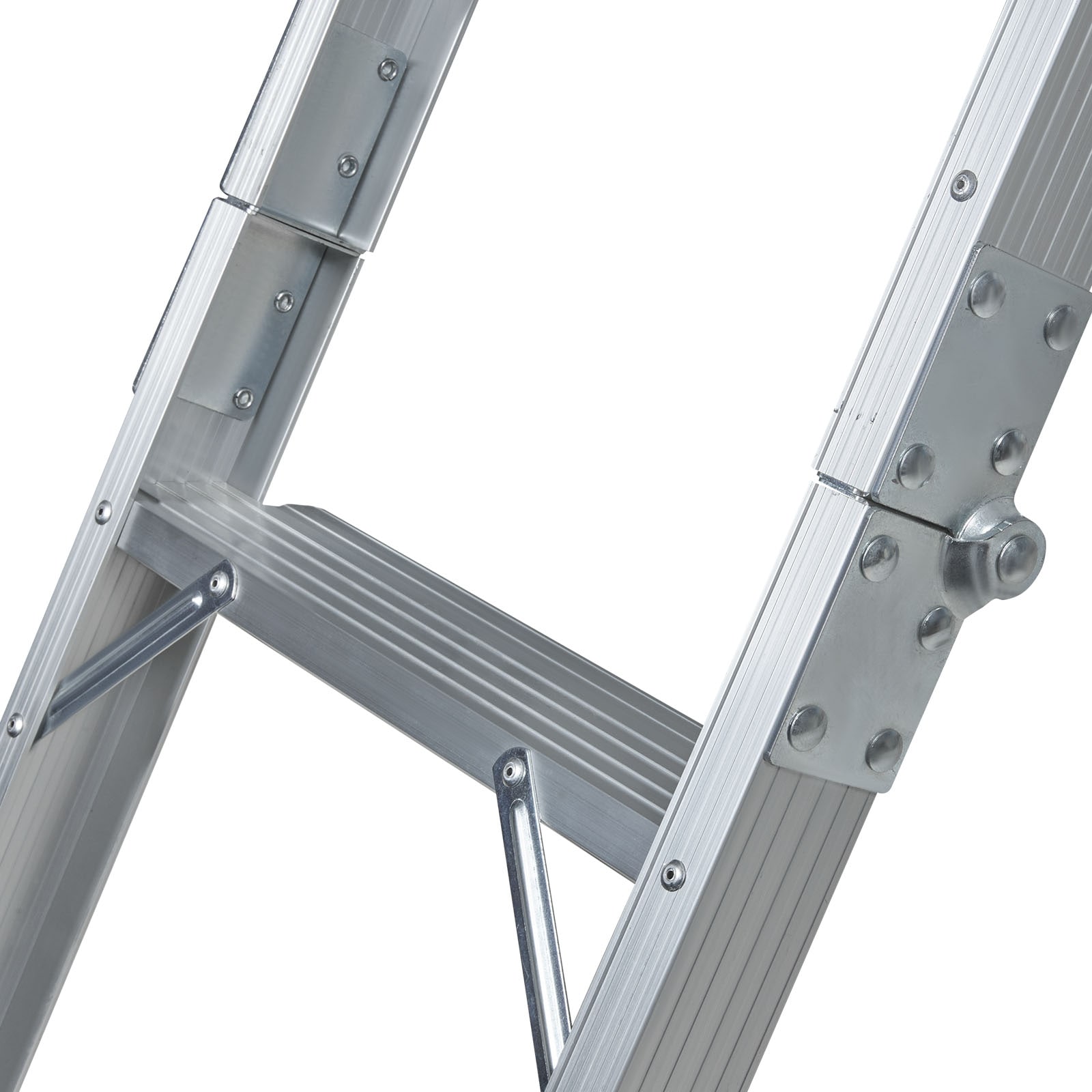 Aluminium Attic Ladder Foldable Multi Purpose Extension Ladder_voghion.com
